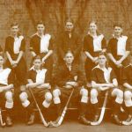 The first ever hockey XI, 1930