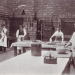 The kitchens around 1910