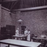 College kitchens, 1900